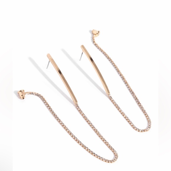 Tailored Trade - Gold Post Earring - Picture 2 of 2